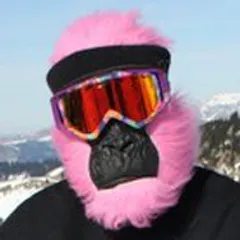 The Billski pink gorilla