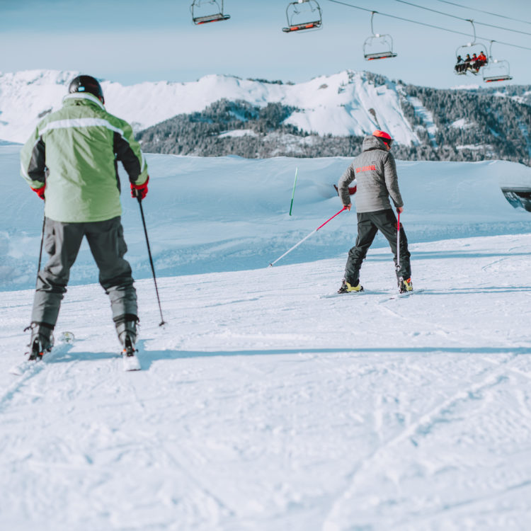 Private ski lessons in Morzine